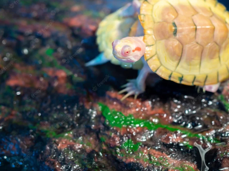 A short lifespan of Albino Red Eared Slider