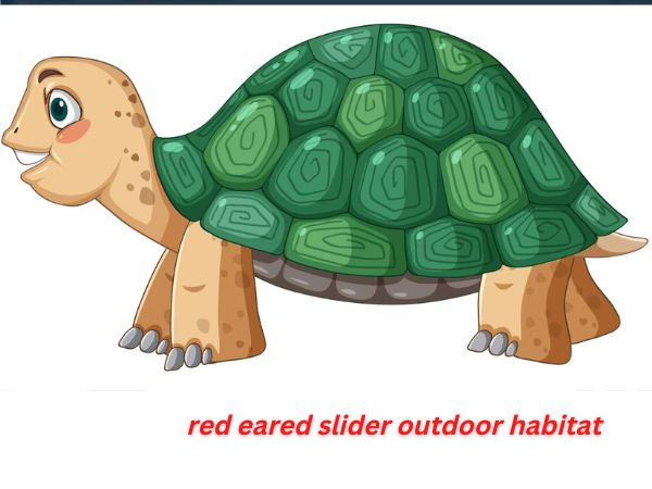 red eared slider outdoor habitat