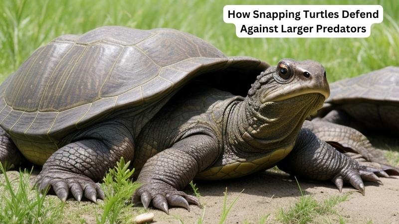 How Snapping Turtles Defend Against Larger Predators
